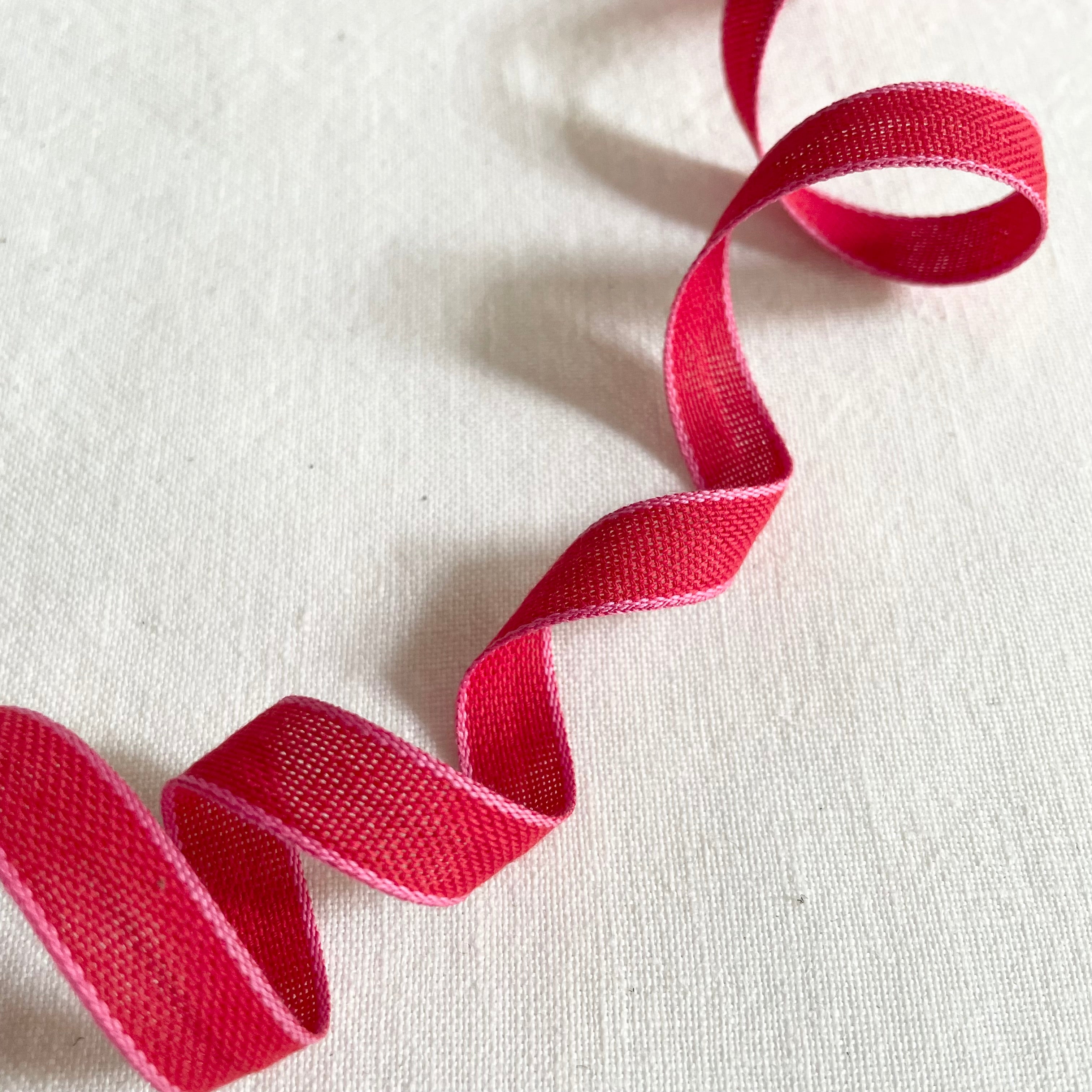 Studio Carta Drittofilo Cotton Ribbon - Red / Fuchsia
