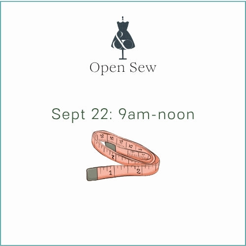 Open Sew Tuesdays