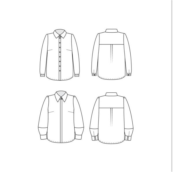 Vernon Shirt Size 0-16 by Cashmerette