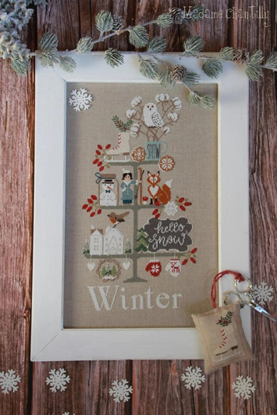 Celebrate Winter Cross Stitch Pattern