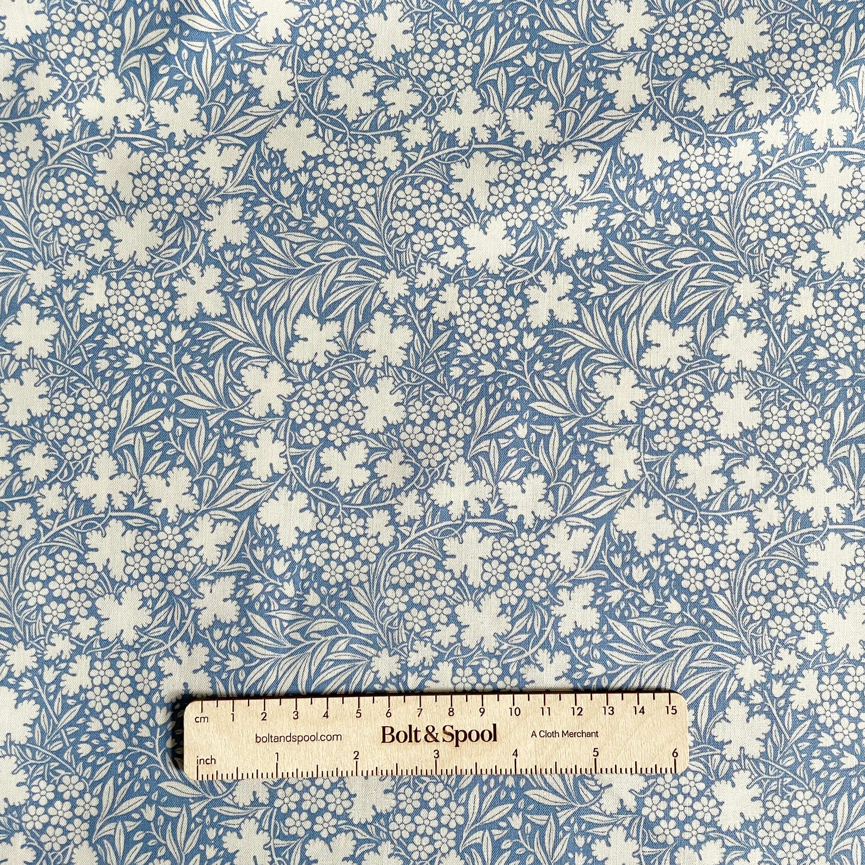Tilda Fabrics : Something Blue - Bushbloom Blue