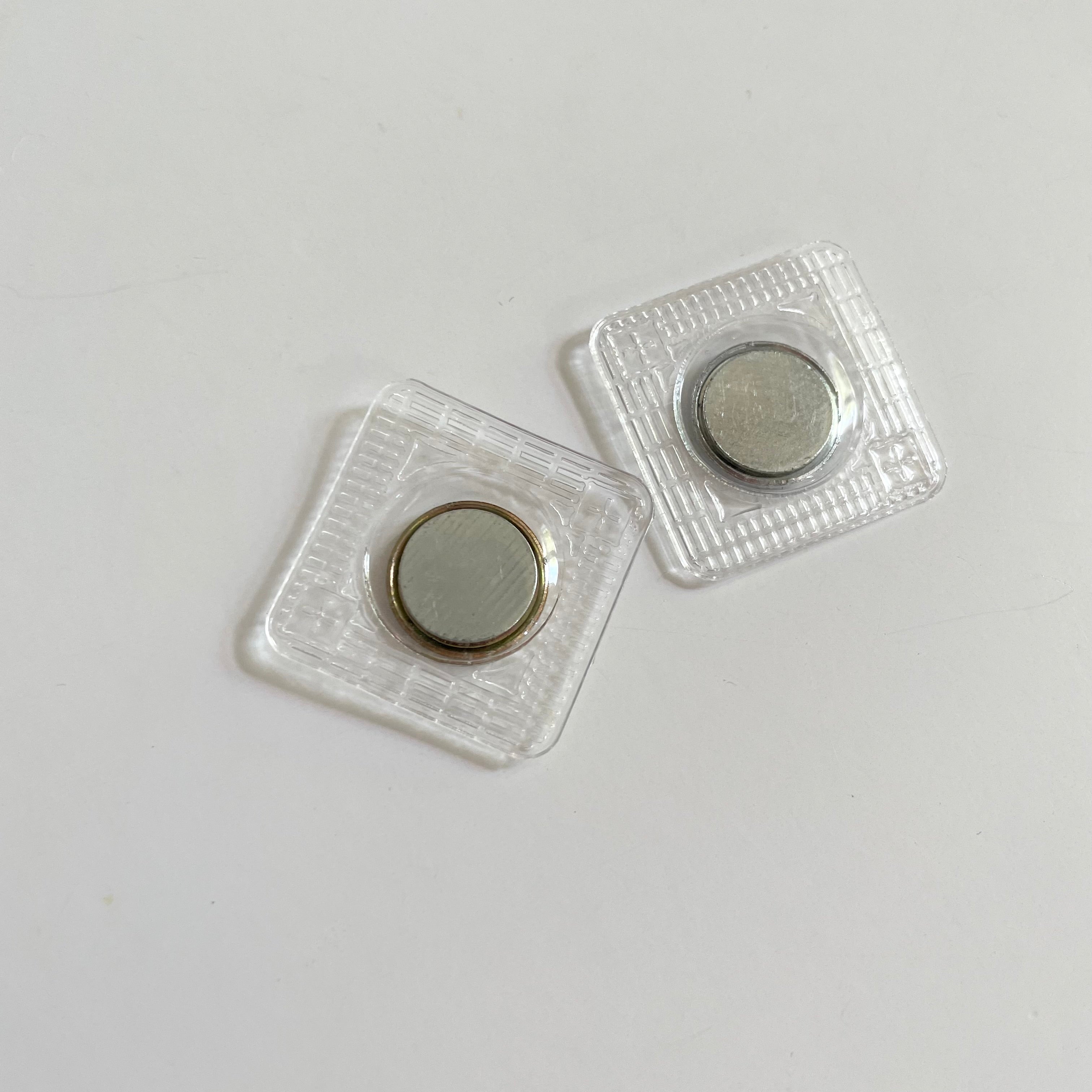 Invisible Sew-In Magnetic Snaps - 1/2"