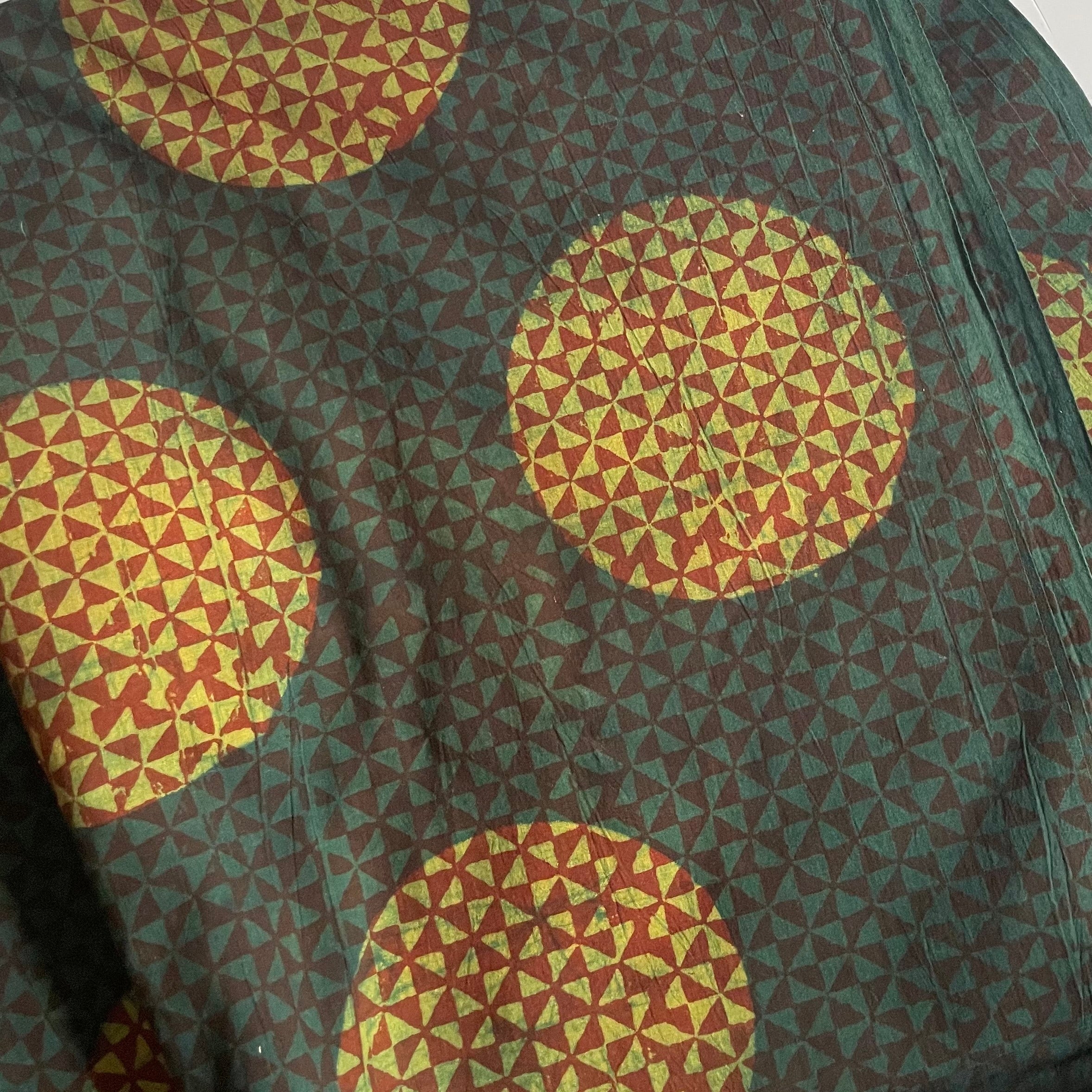 Bengal Handlooms Mud-Resist Cotton - Celestial Dot