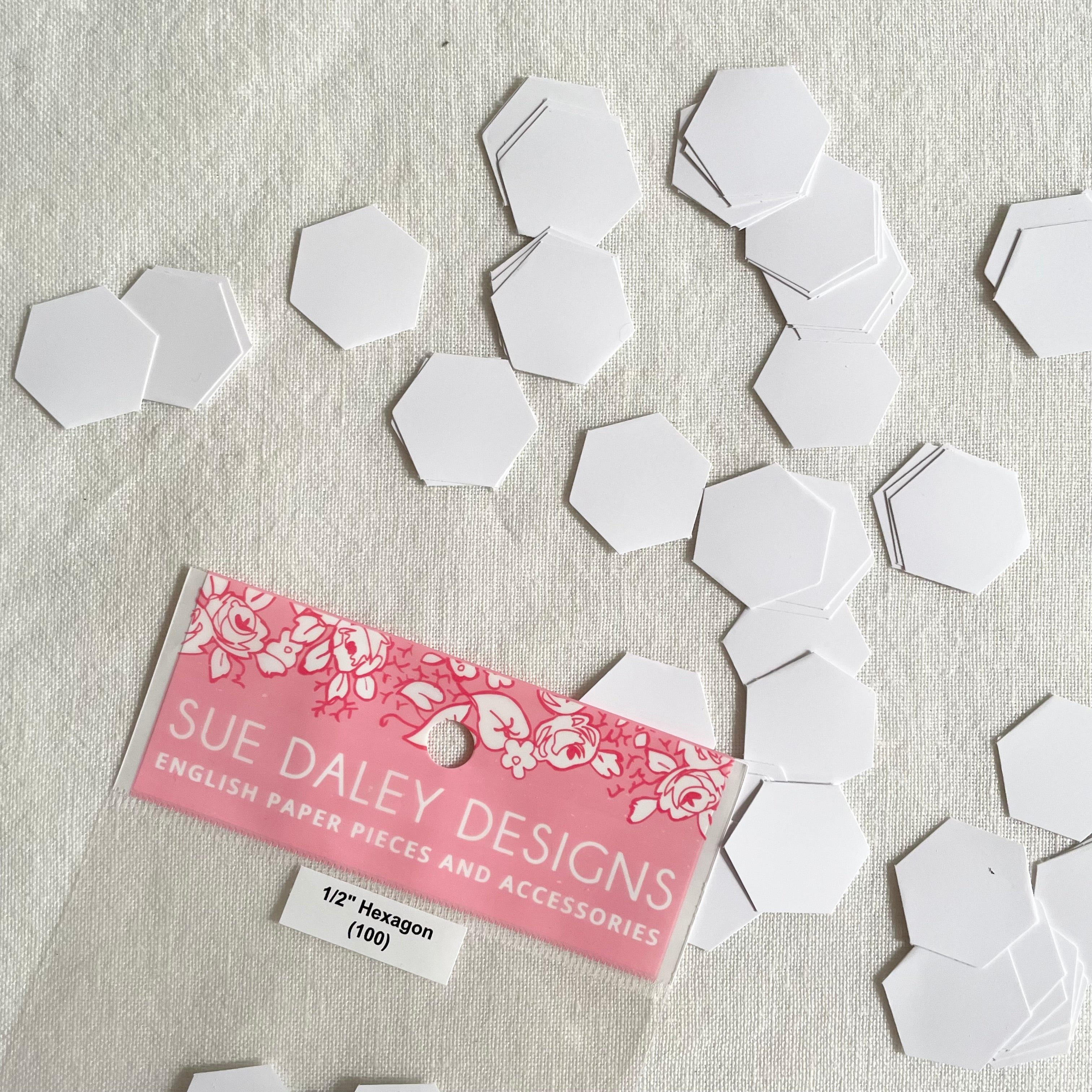 Paper Piecing Hexagon Papers