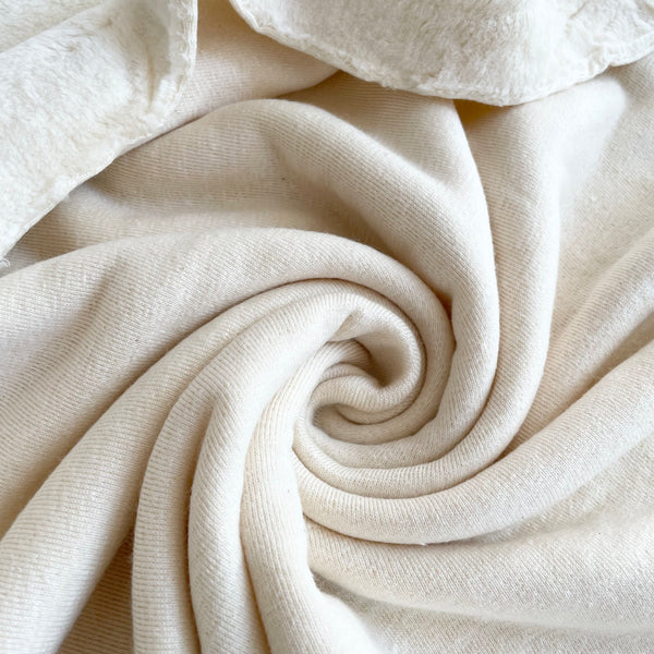 Organic Cotton Plush - Natural