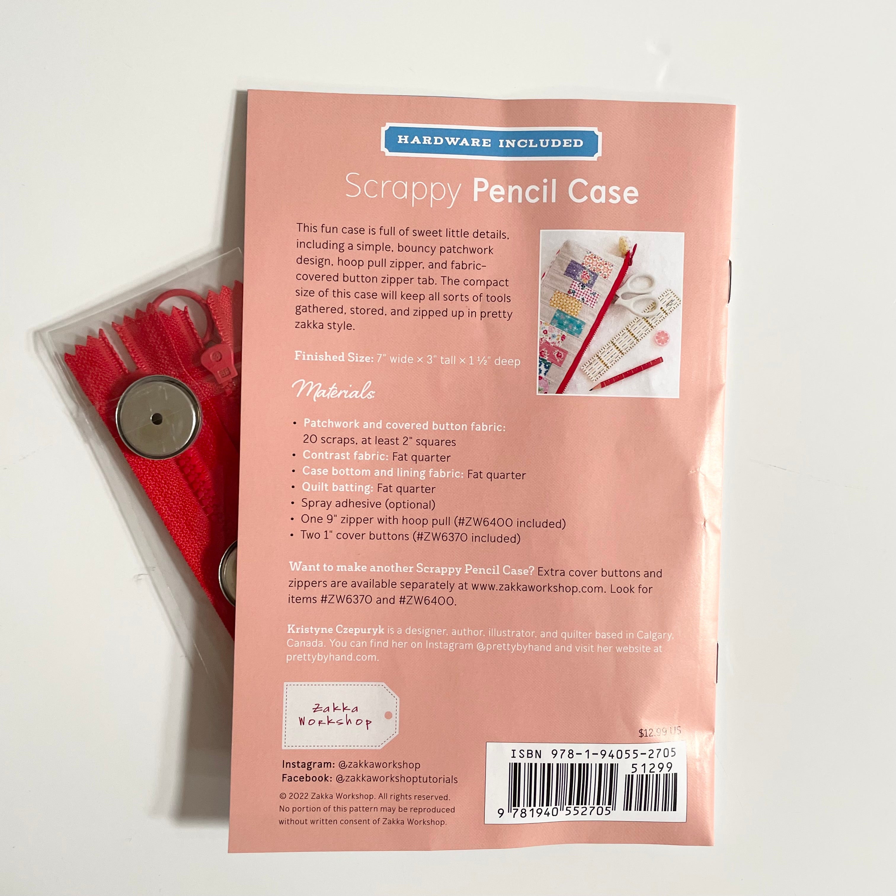 Zakka Workshop : Scrappy Pencil Case Kit