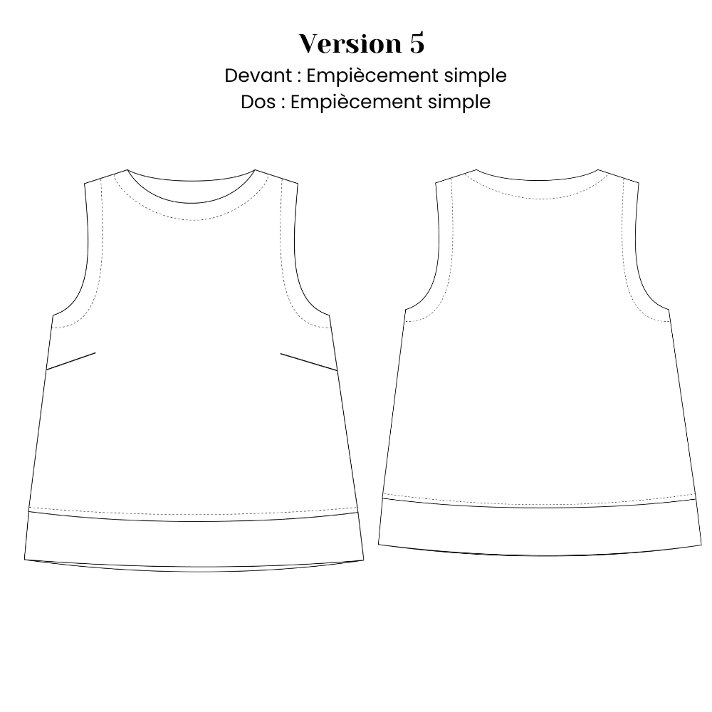 Lise Tailor Patterns - Alia Top
