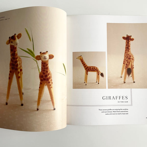 Happy Wool Felt Animals - Makiko Arai