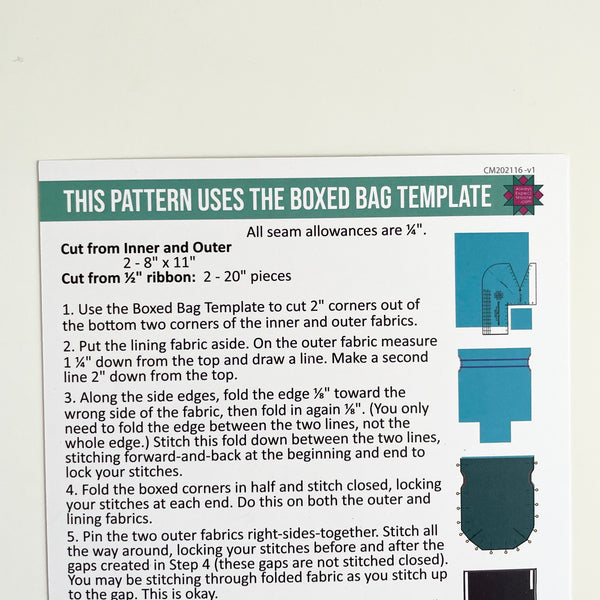 Carolina Moore : Draw String Pouch Pattern