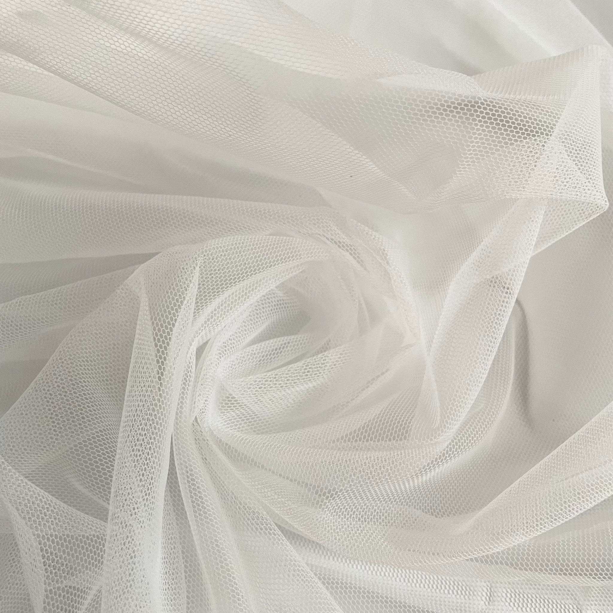 Nylon Tulle - Ivory