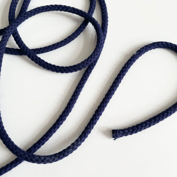 Shindo Acrylic Drawstring Cord - Navy