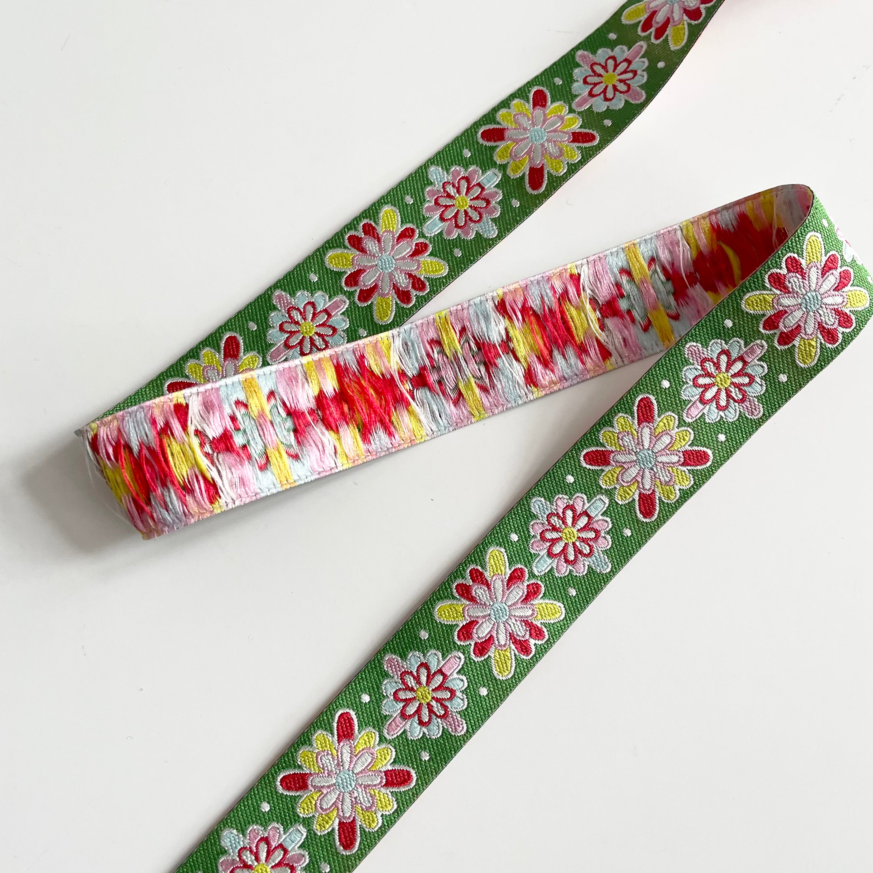 Dena Designs Ribbon : Holiday Bursts - Green