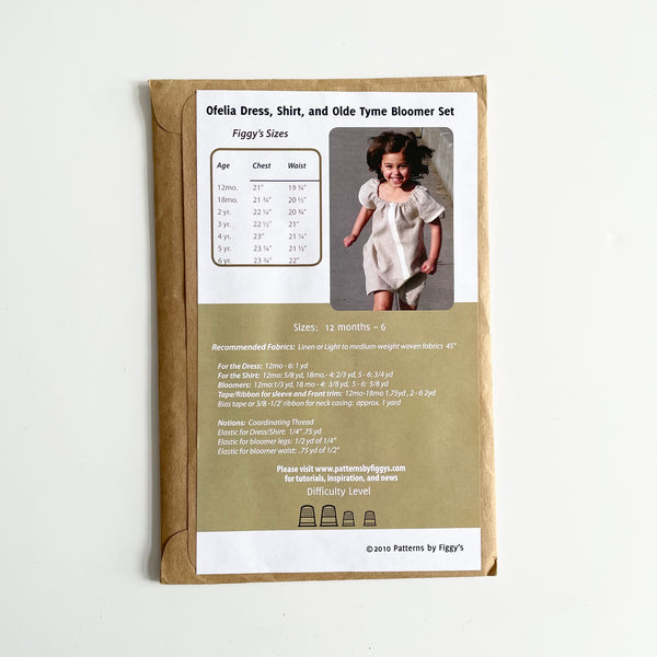 Patterns by Figgy's : Ofelia Dress