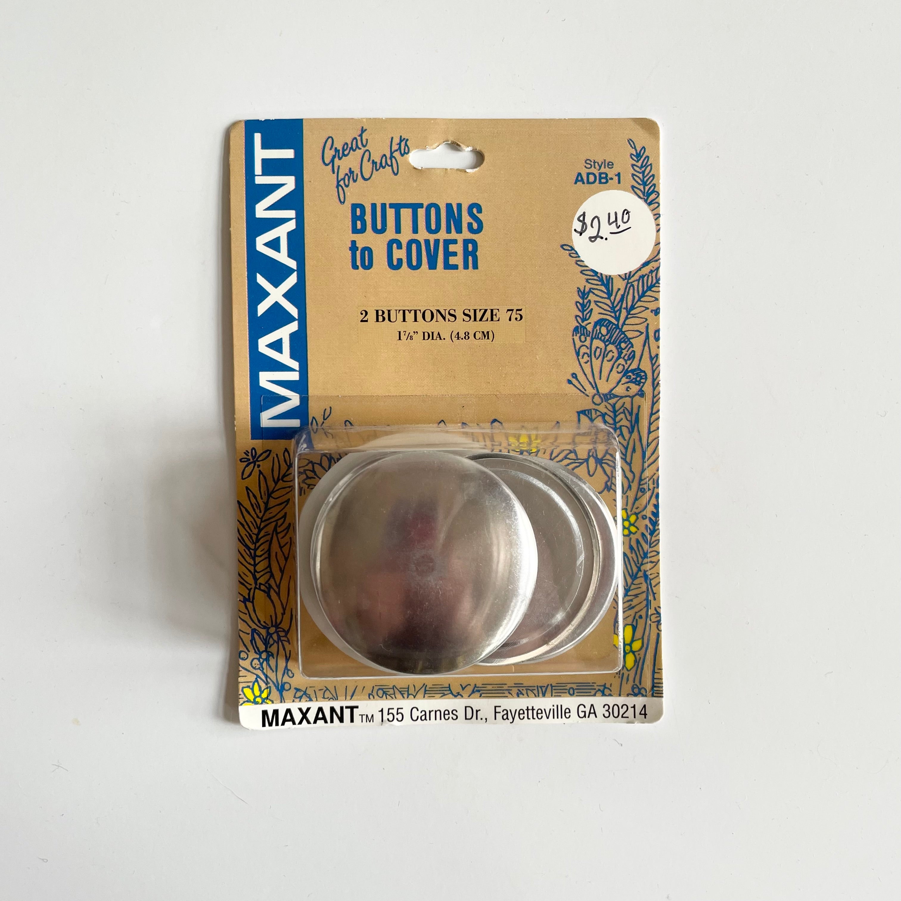Maxant Buttons to Cover