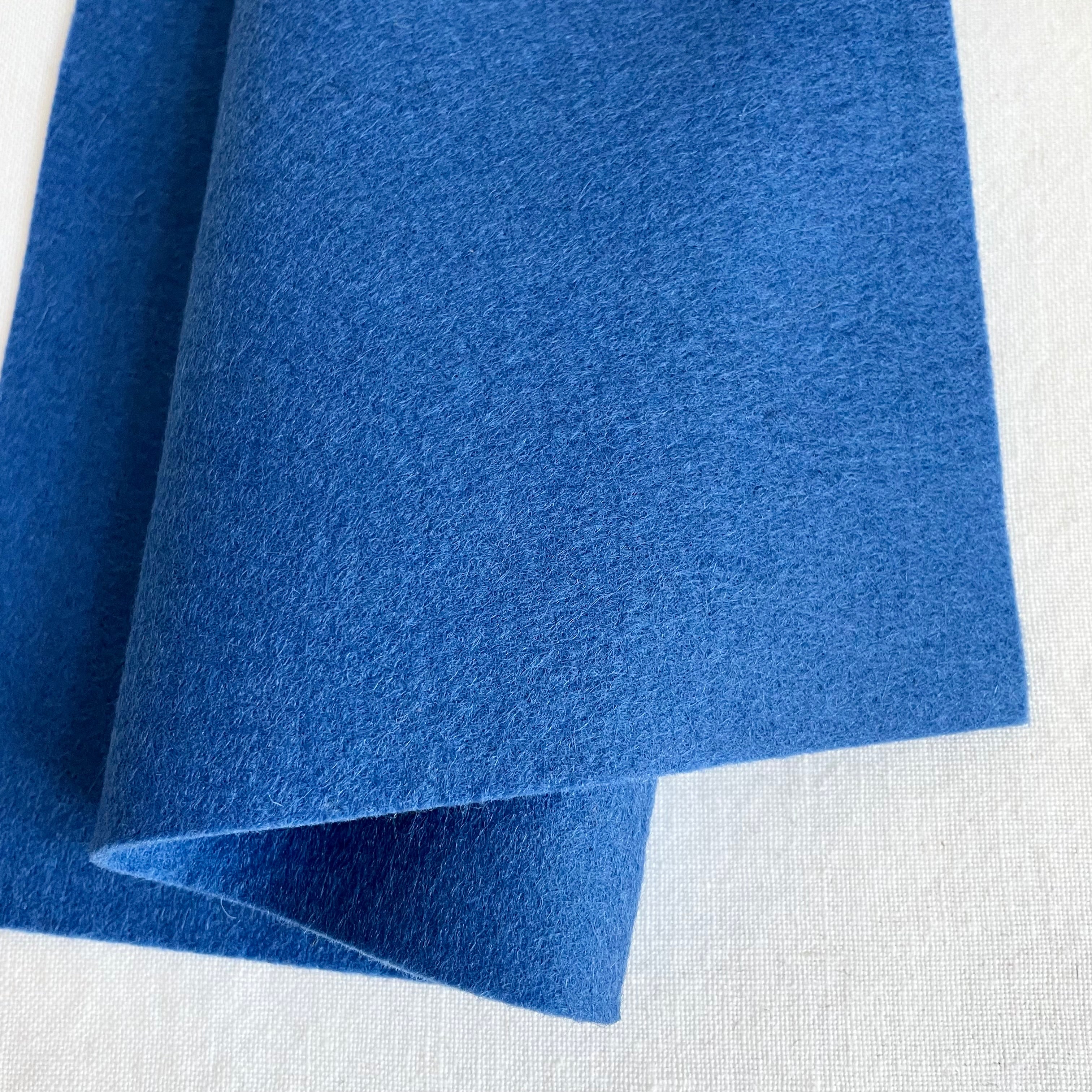 barefoot Wool Felt blue jeans