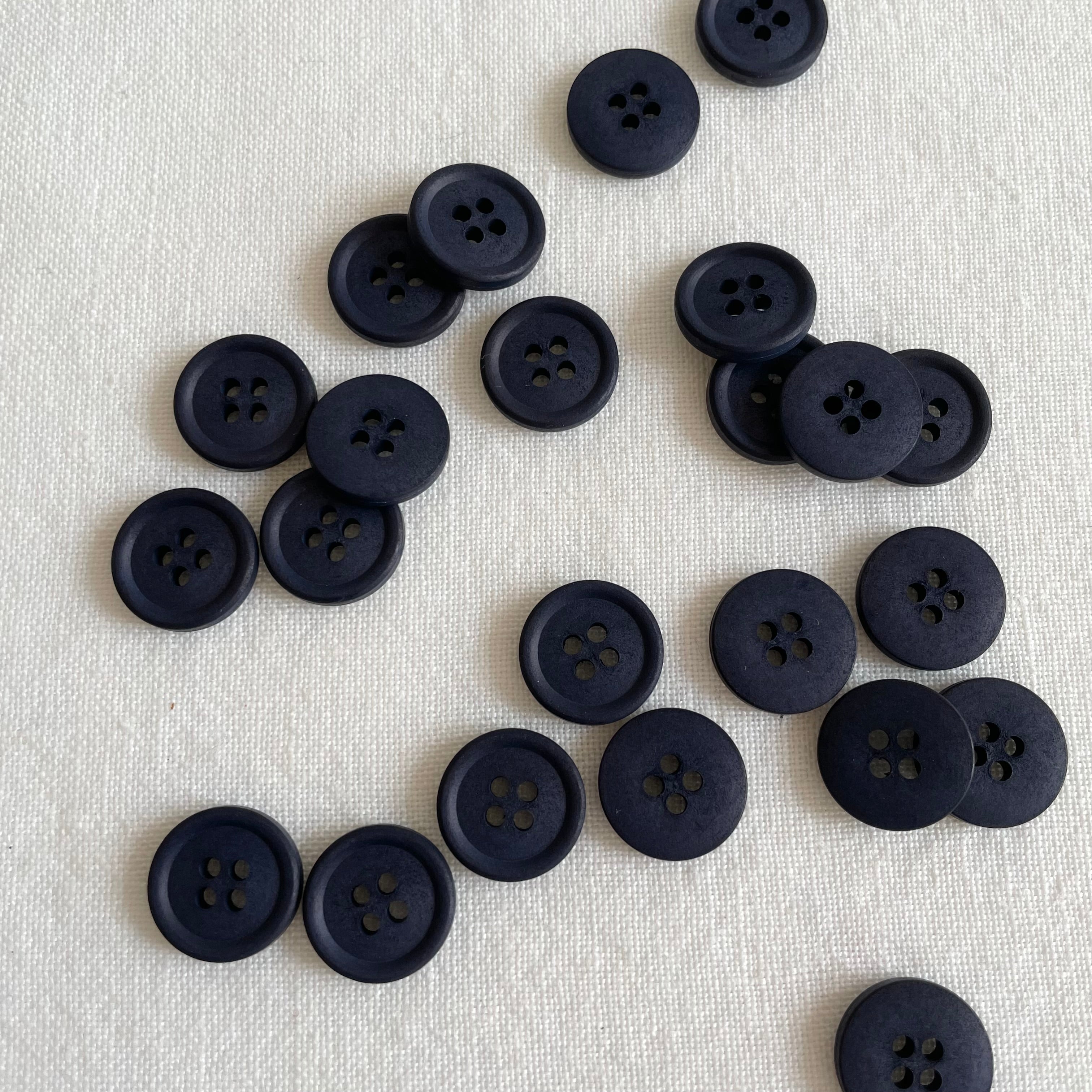 Merchant & Mills Cotton Buttons - Studio Navy