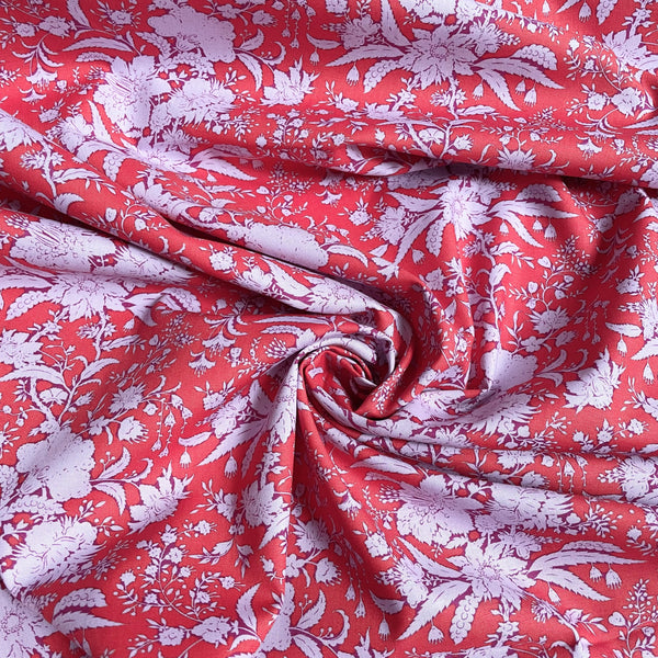 Tilda Fabrics : Abloom Tomato