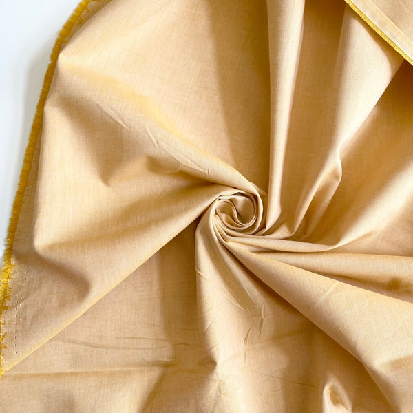 Tilda Fabrics : Chambray Warm Yellow