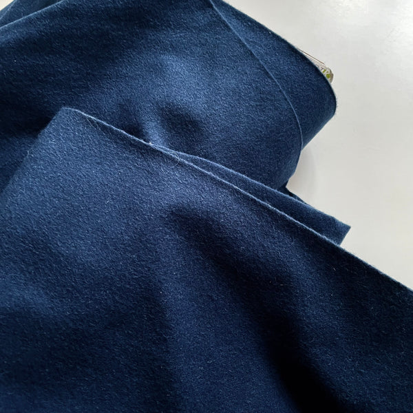 Robert Kaufman Solid Flannel - Navy