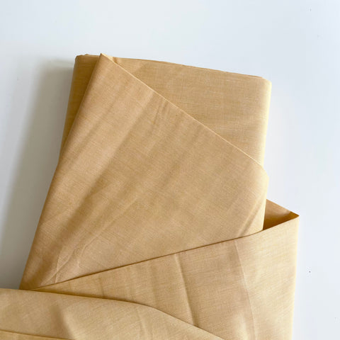 Tilda Fabrics : Chambray Warm Yellow