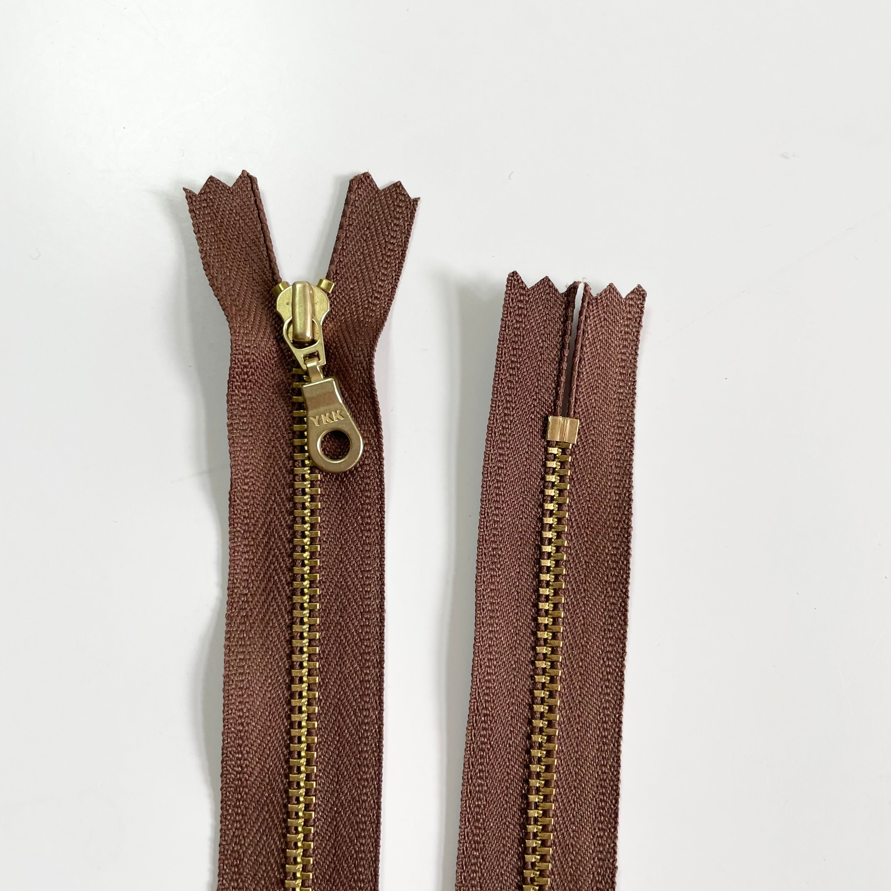 YKK Metal Donut-Pull Zipper - 10"