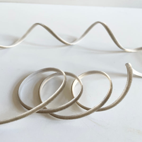 May Arts Velvet Ribbon - 1/8" Silver