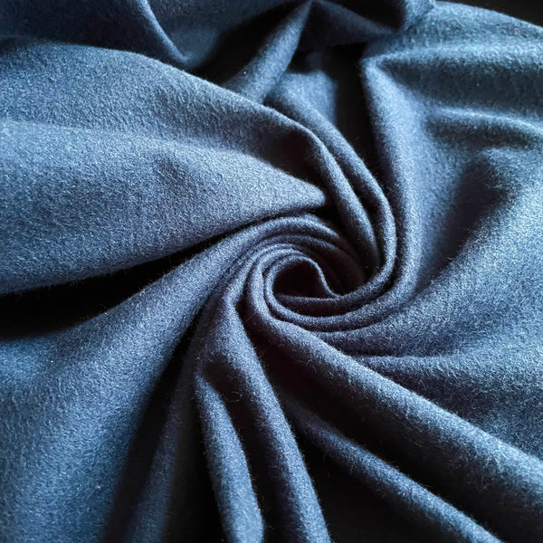 Robert Kaufman Solid Flannel - Navy