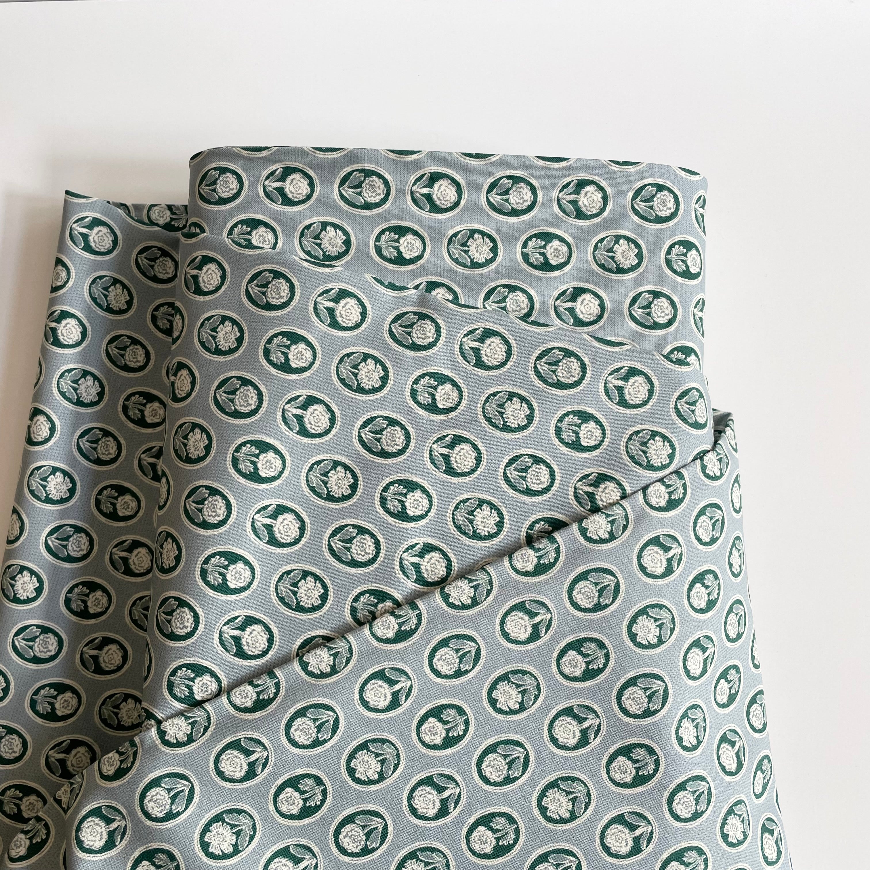 Cloud9 Organic Cotton : Happy Homestead - Pressed Flowers