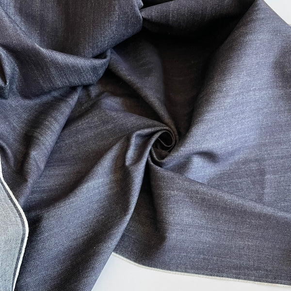 Cotton Yarn-Dyed Denim - Indigo
