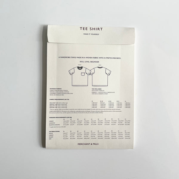 Merchant & Mills Pattern : Tee Shirt