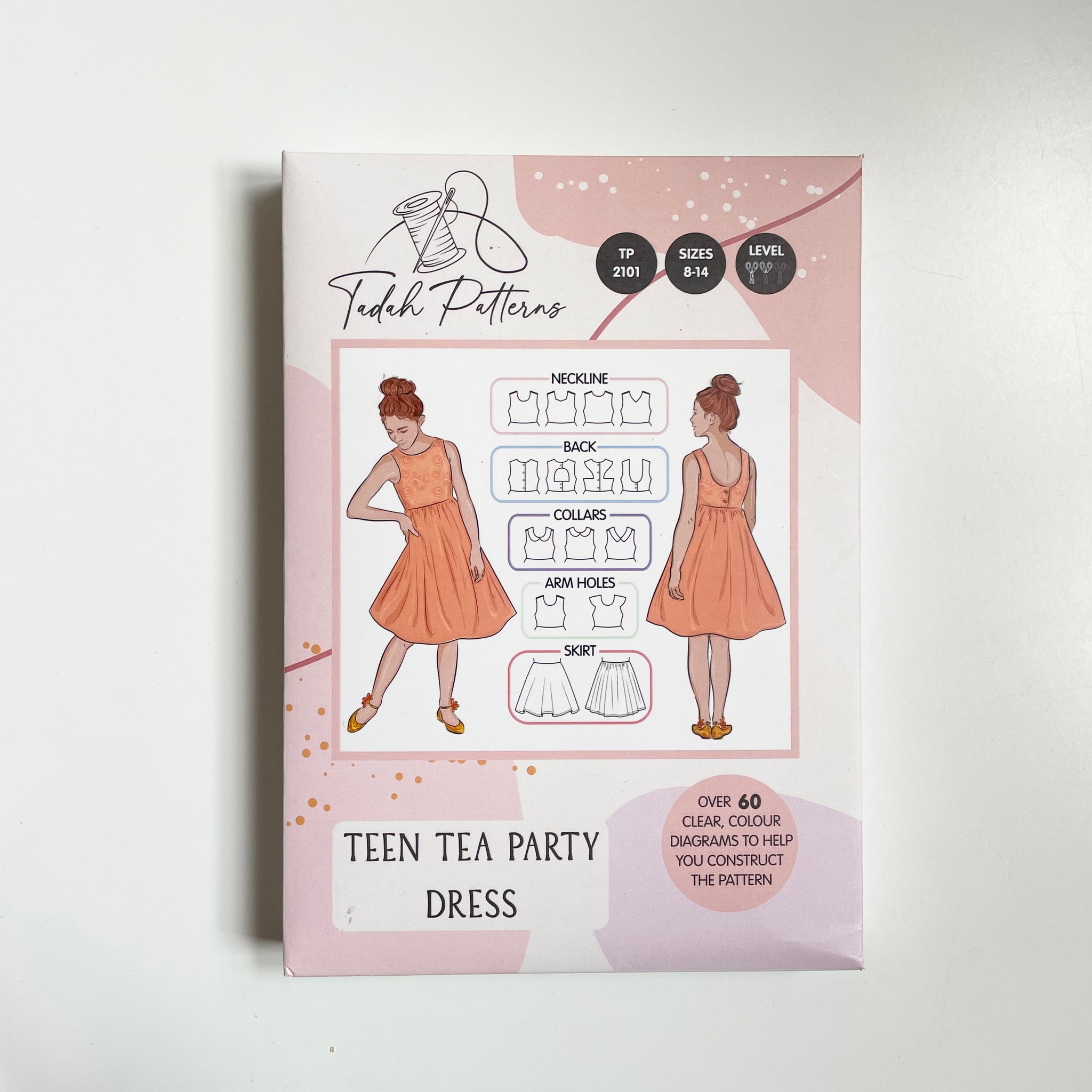 Tadah Patterns : Teen Tea Party Dress