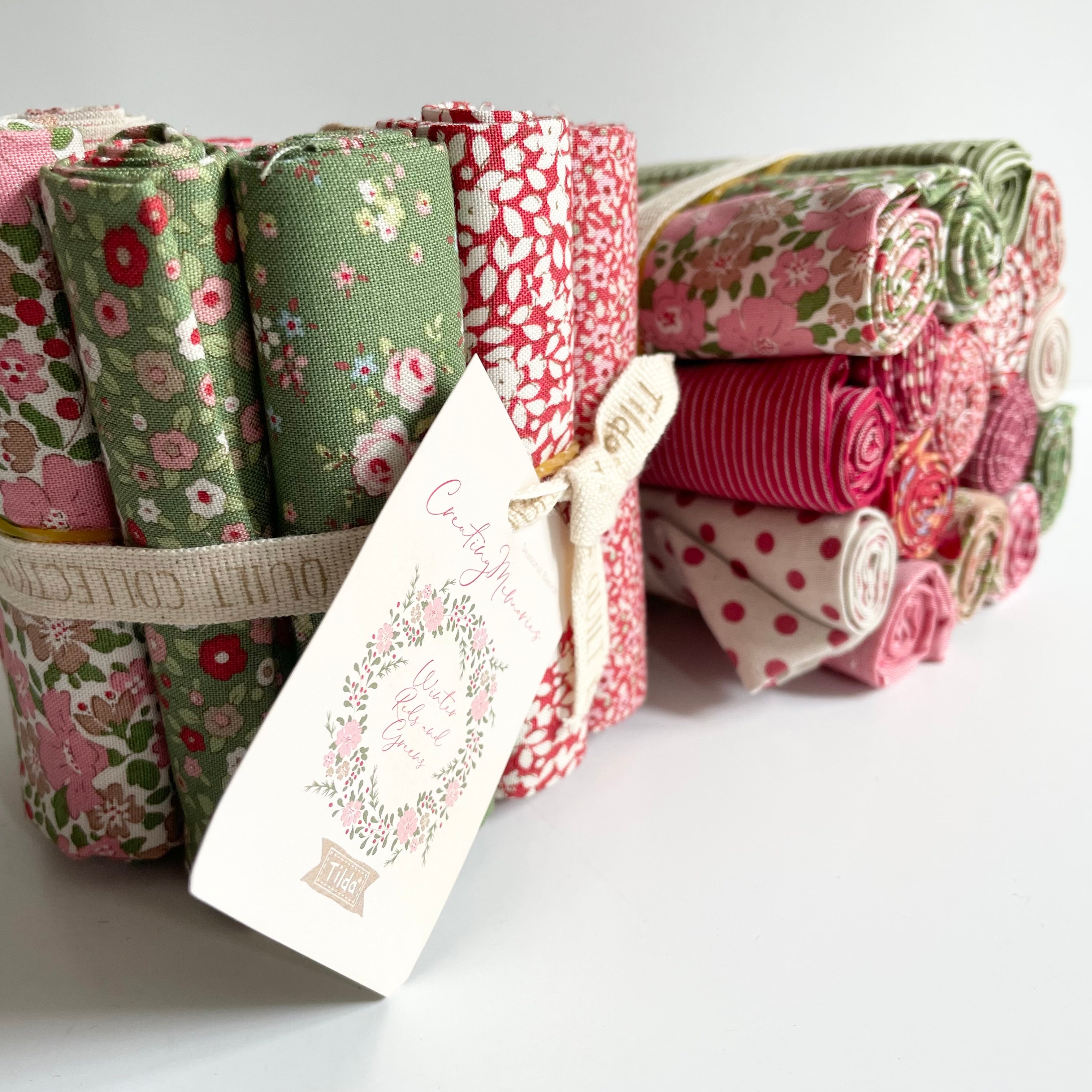 Tilda Fat Eighth Bundle - Creating Memories Winter