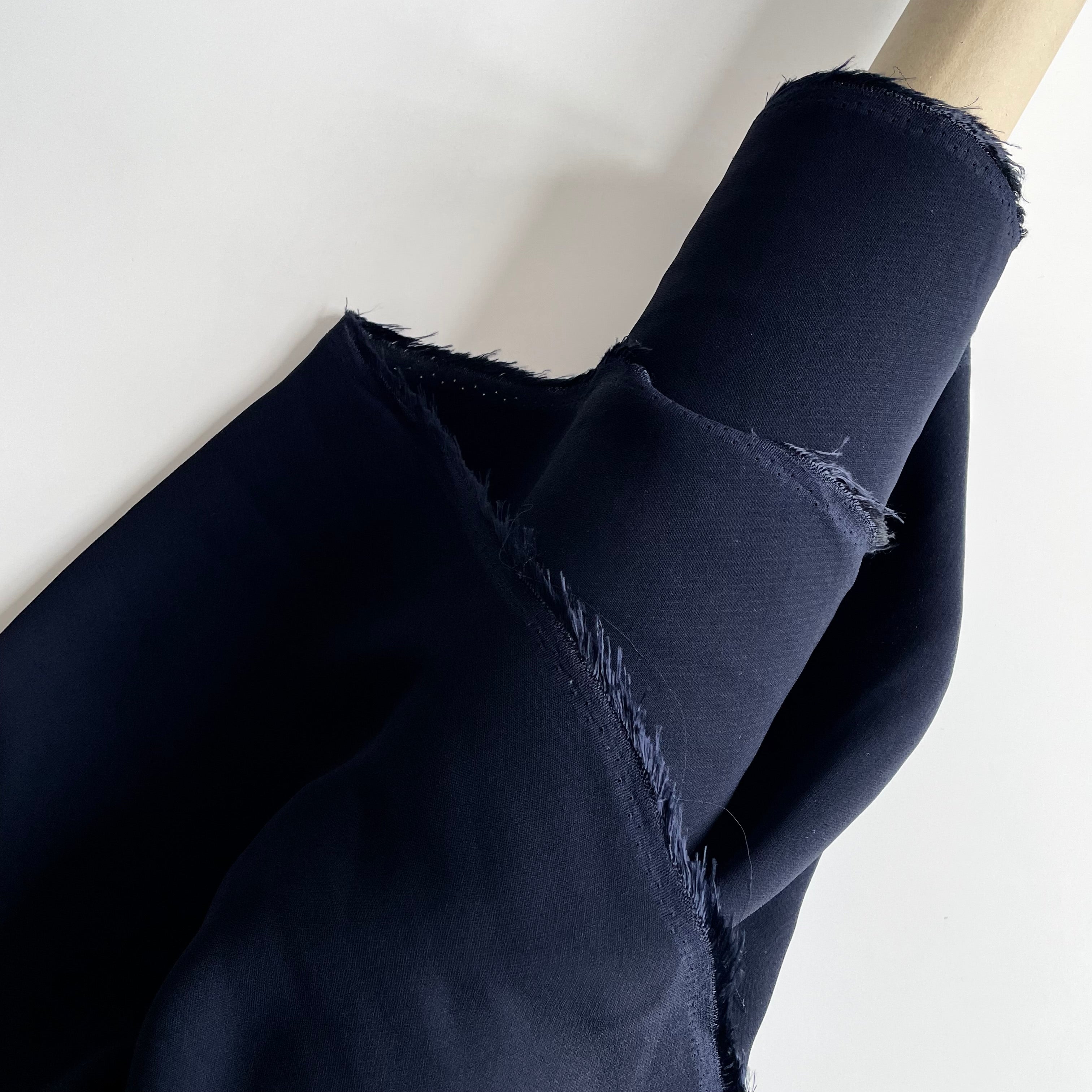 Crepe Milanese Georgette - Navy