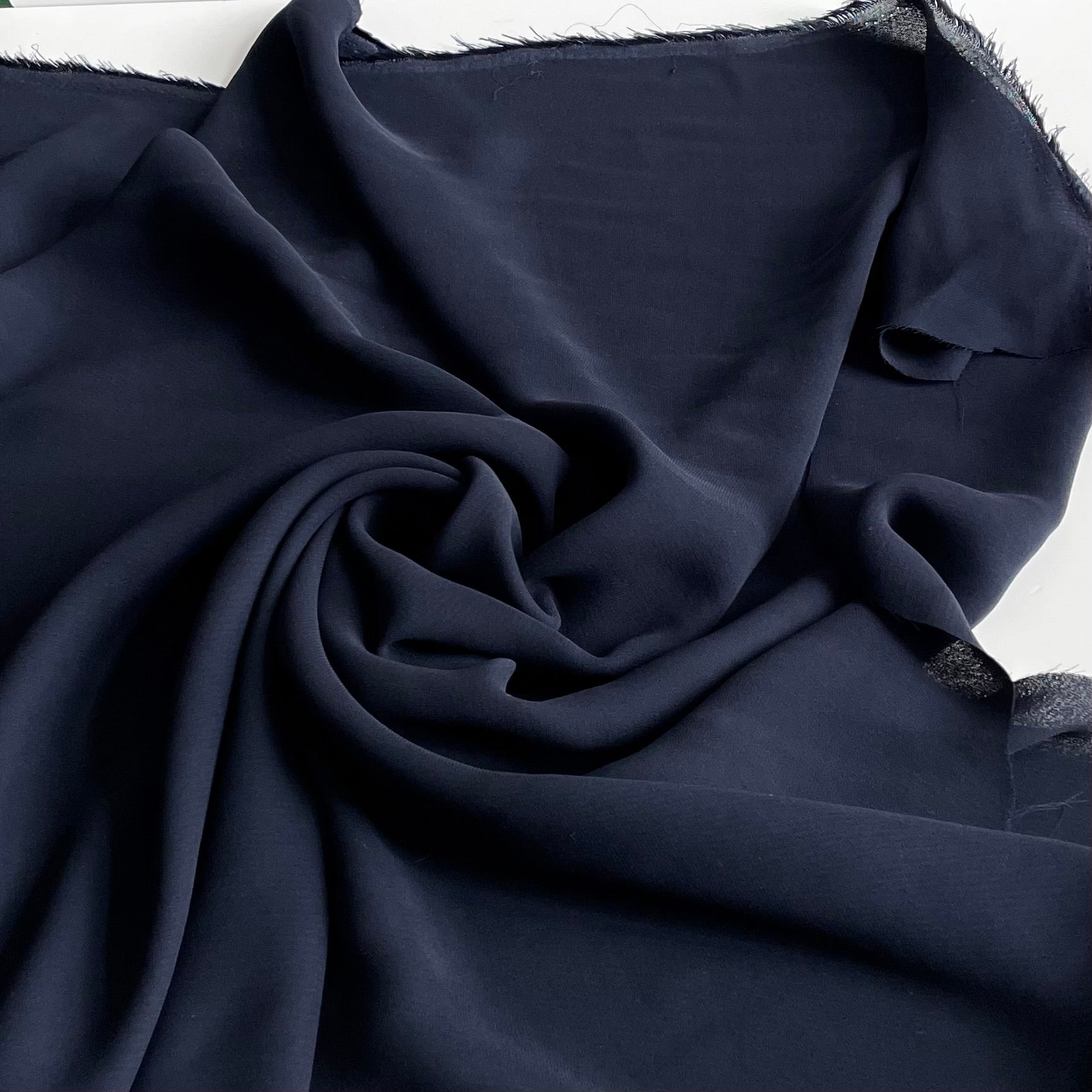 Crepe Milanese Georgette - Navy