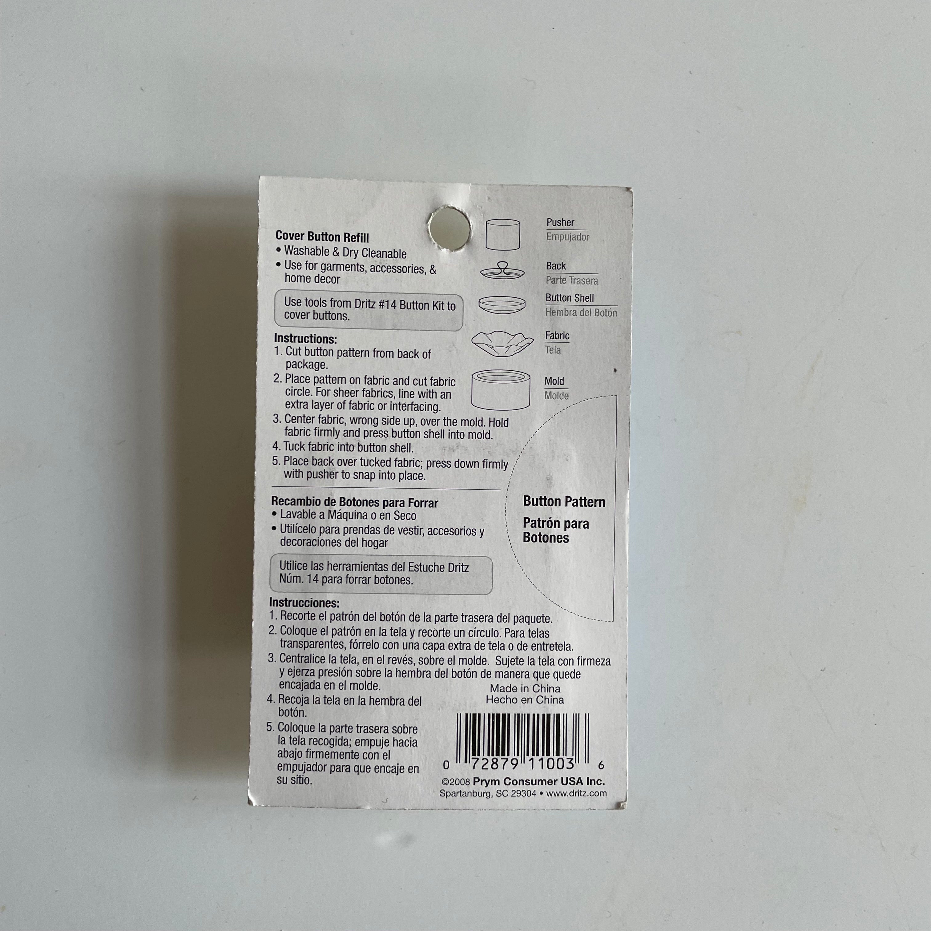 Dritz Cover Button Refill