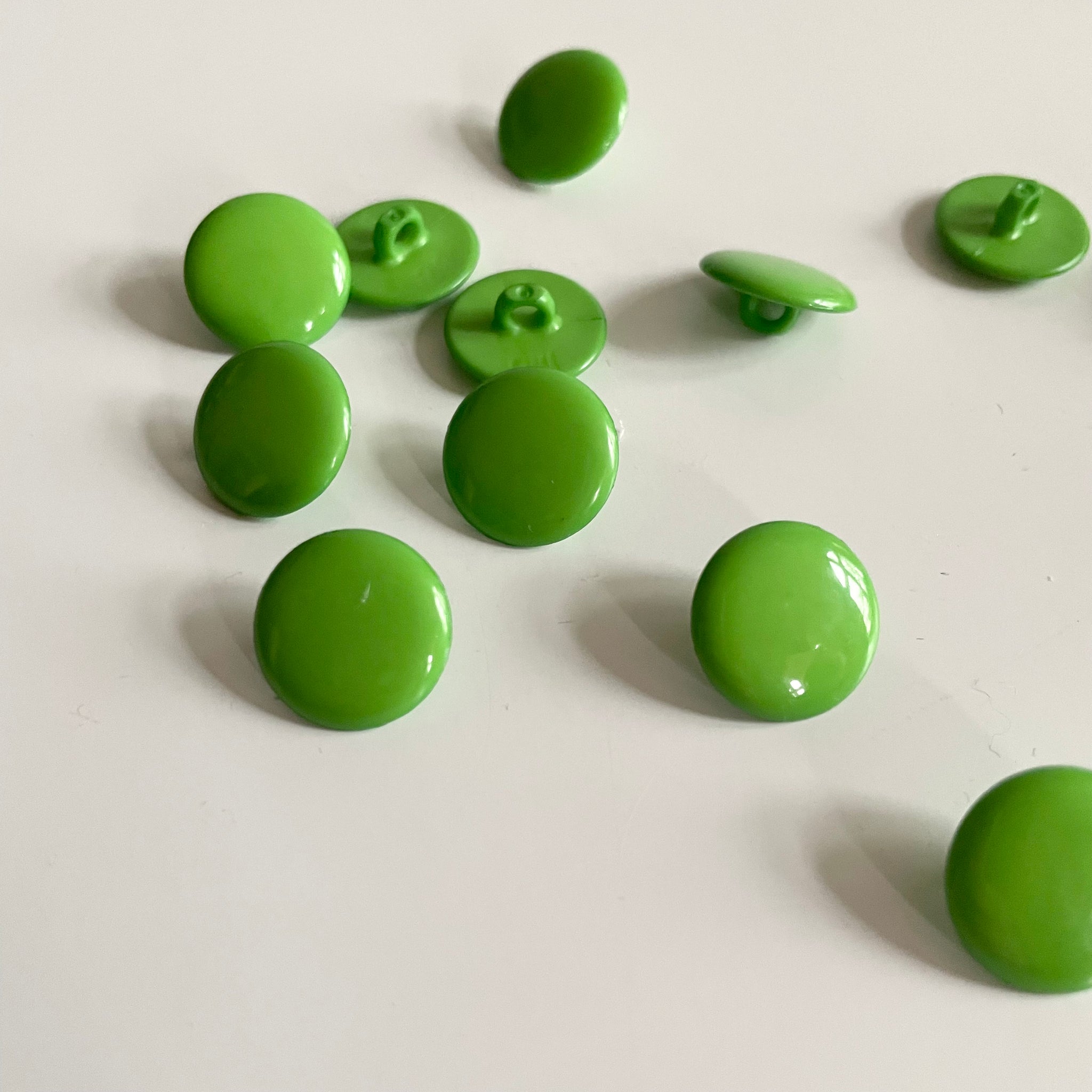 Plastic Domed Shank Buttons