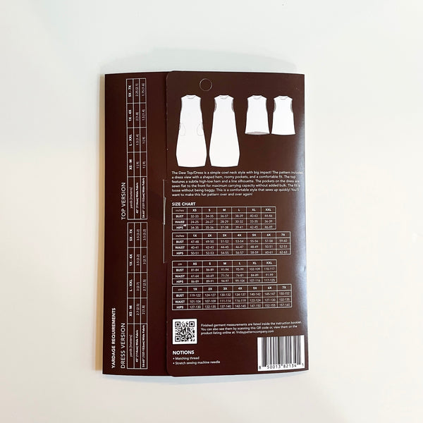 Friday Pattern Company : The Dew Top & Dress