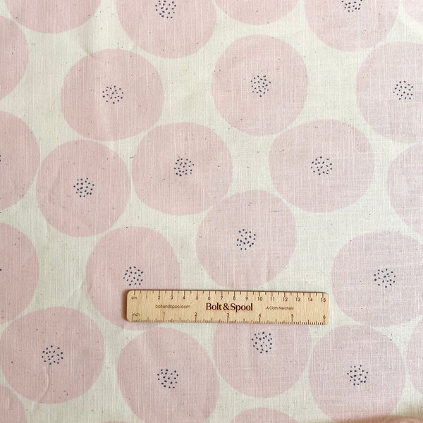Kokka Muddy Works Canvas - AnPan Pink