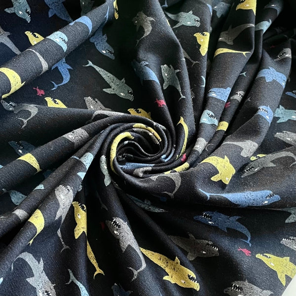 Organic Cotton Jersey - Sharks