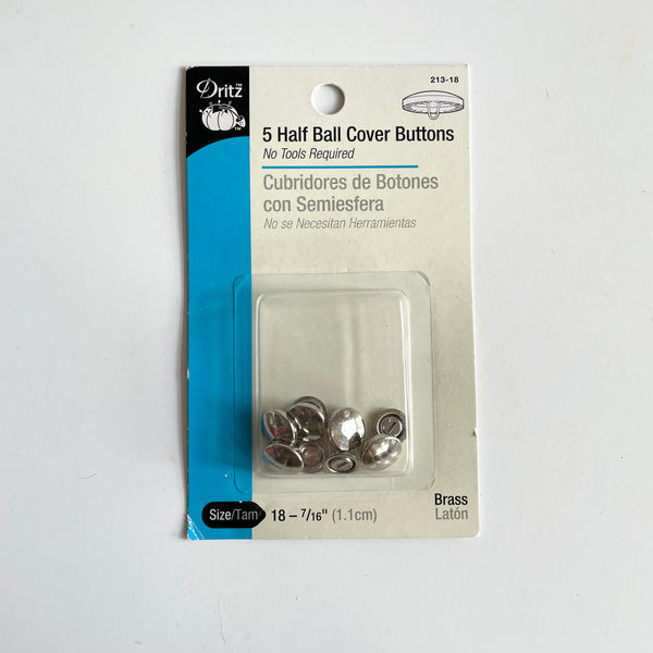 Dritz : Half Ball Cover Buttons