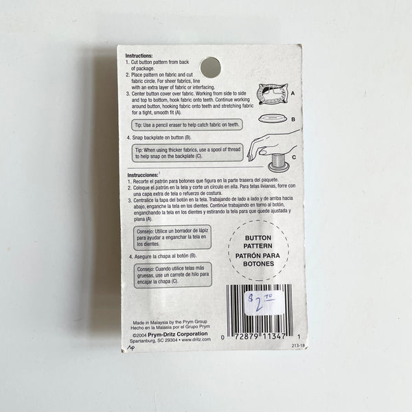 Dritz : Half Ball Cover Buttons