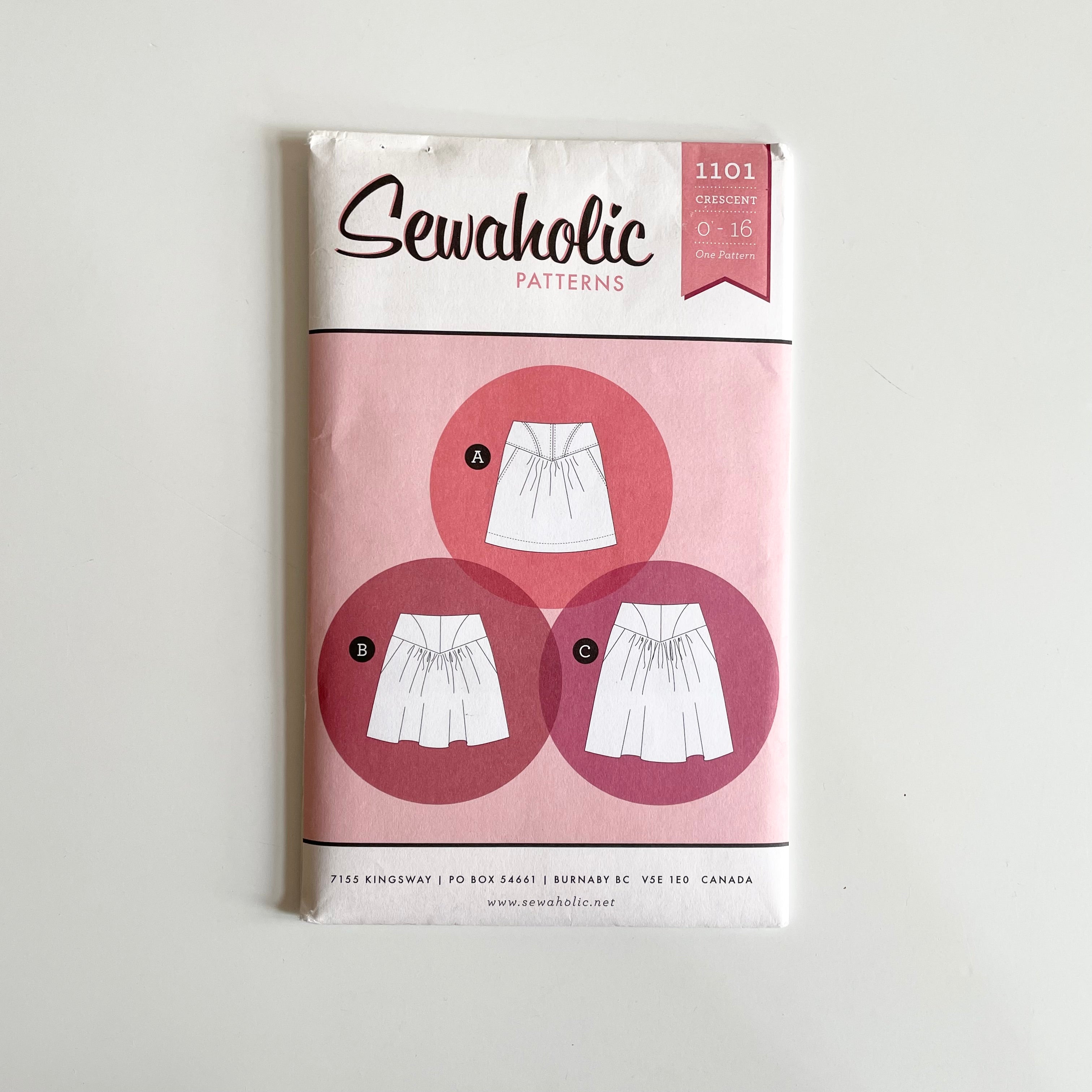 Sewaholic Patterns : Crescent Skirt