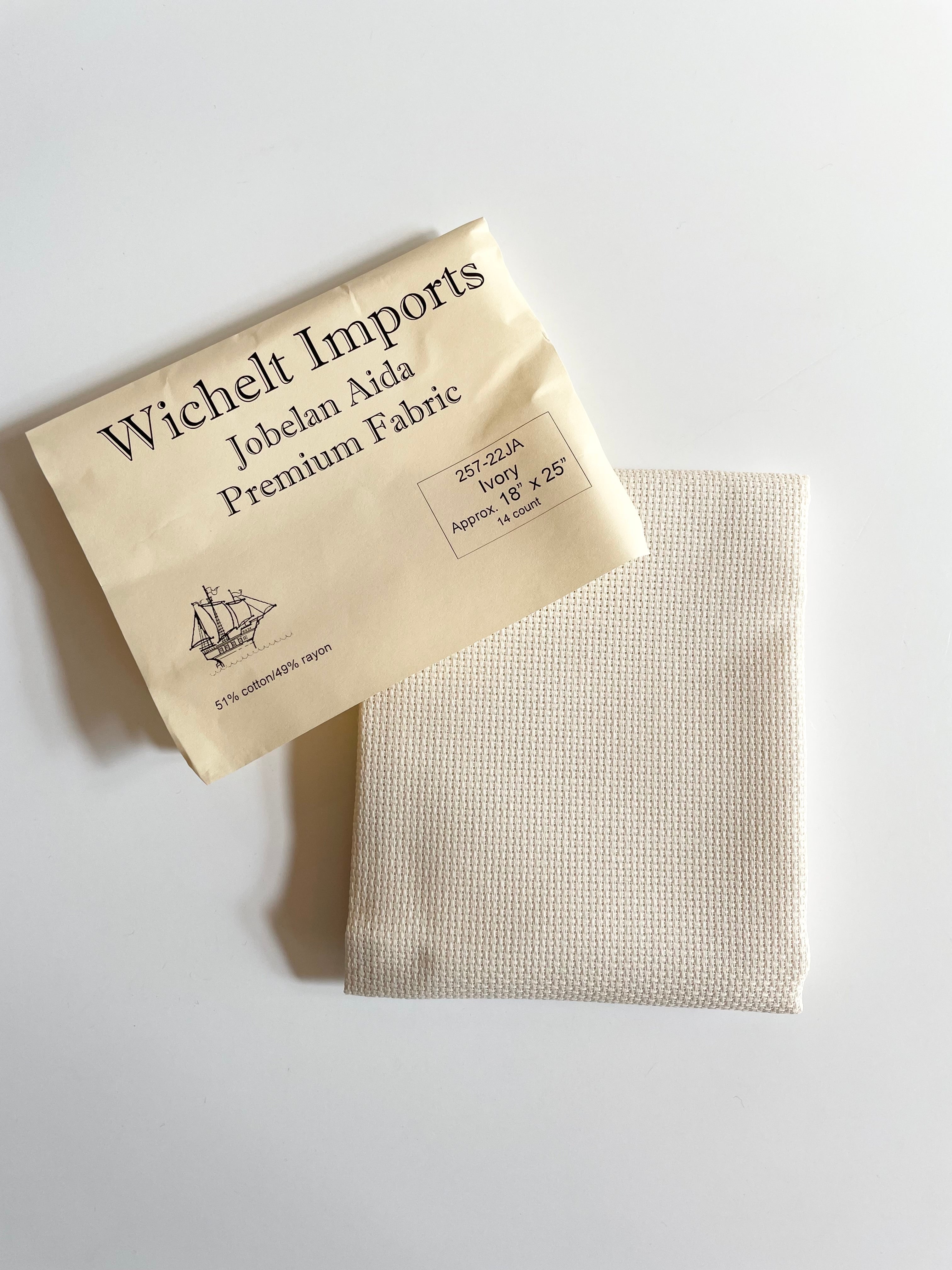 Wichelt-Permin 14-Count Jobelan Aida - Ivory