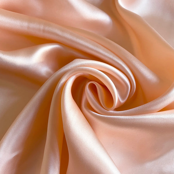 Silk Charmeuse - Light Peach