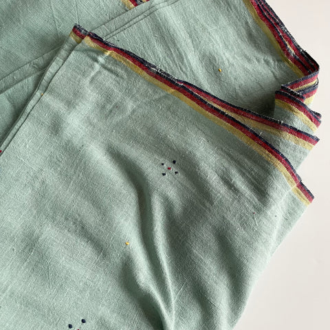 Merchant & Mills Handwoven Indian Cotton - Cassatt Blue Tangaliya