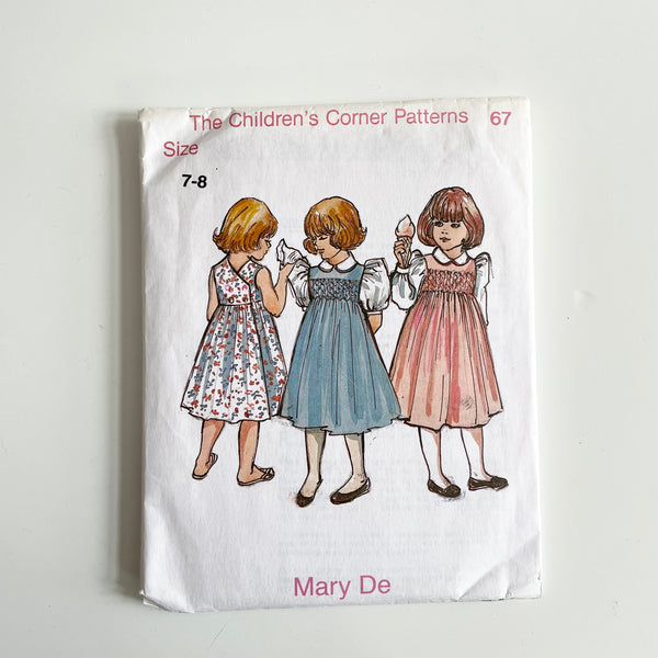 Children's Corner Patterns : Mary De (Original)