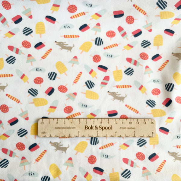 Organic Cotton Jersey - Ice Age