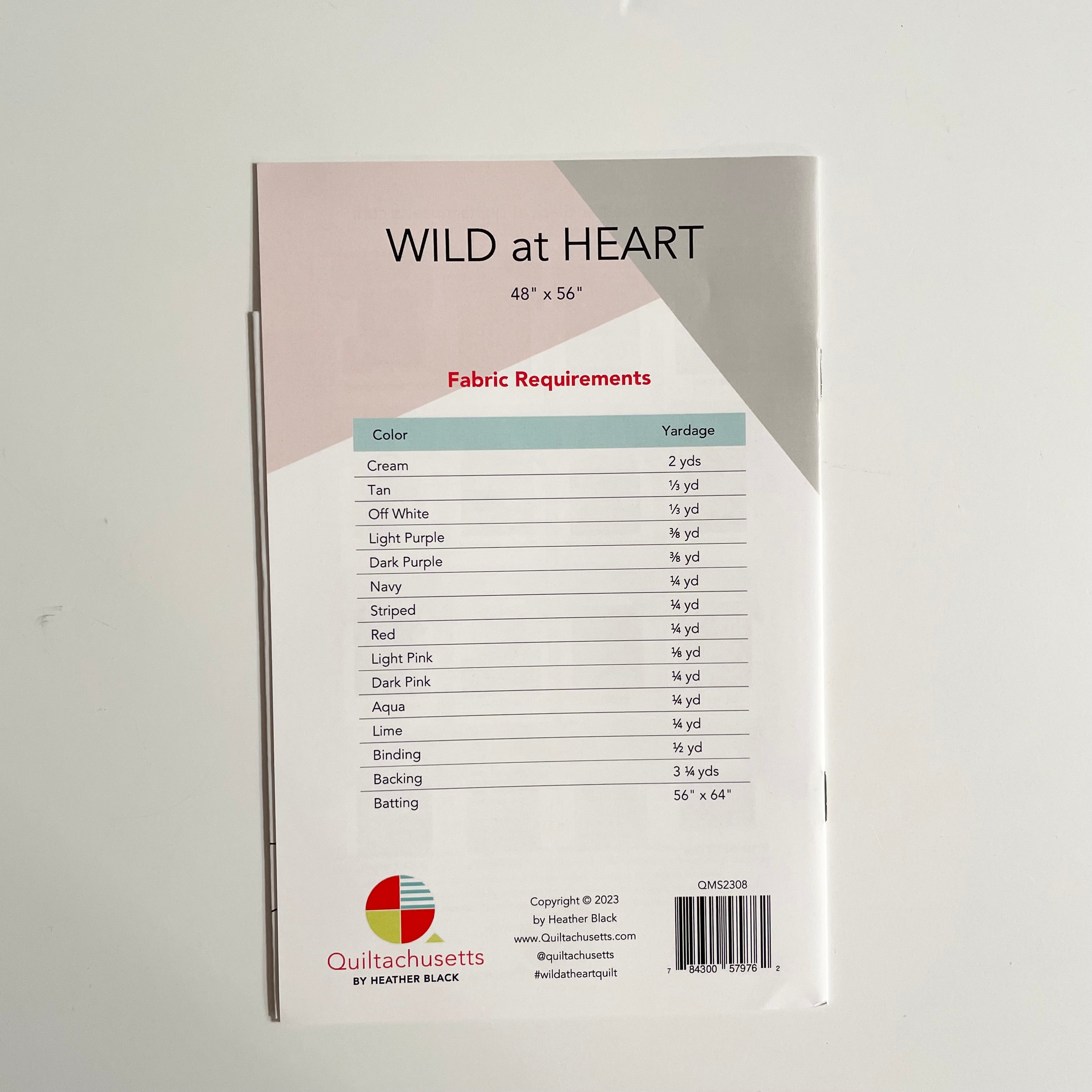 Quiltachusetts - Wild at Heart