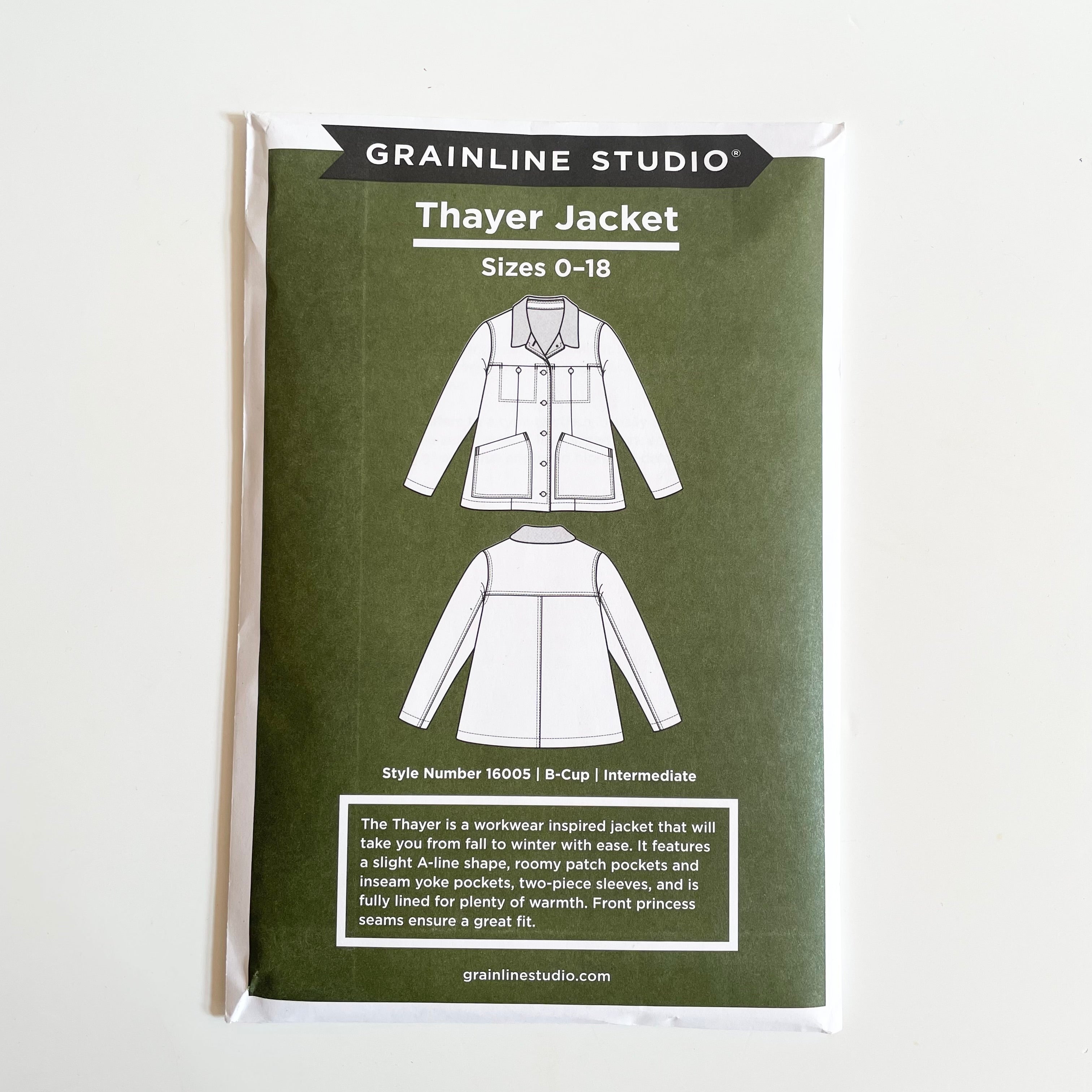 Grainline Studio : Thayer Jacket