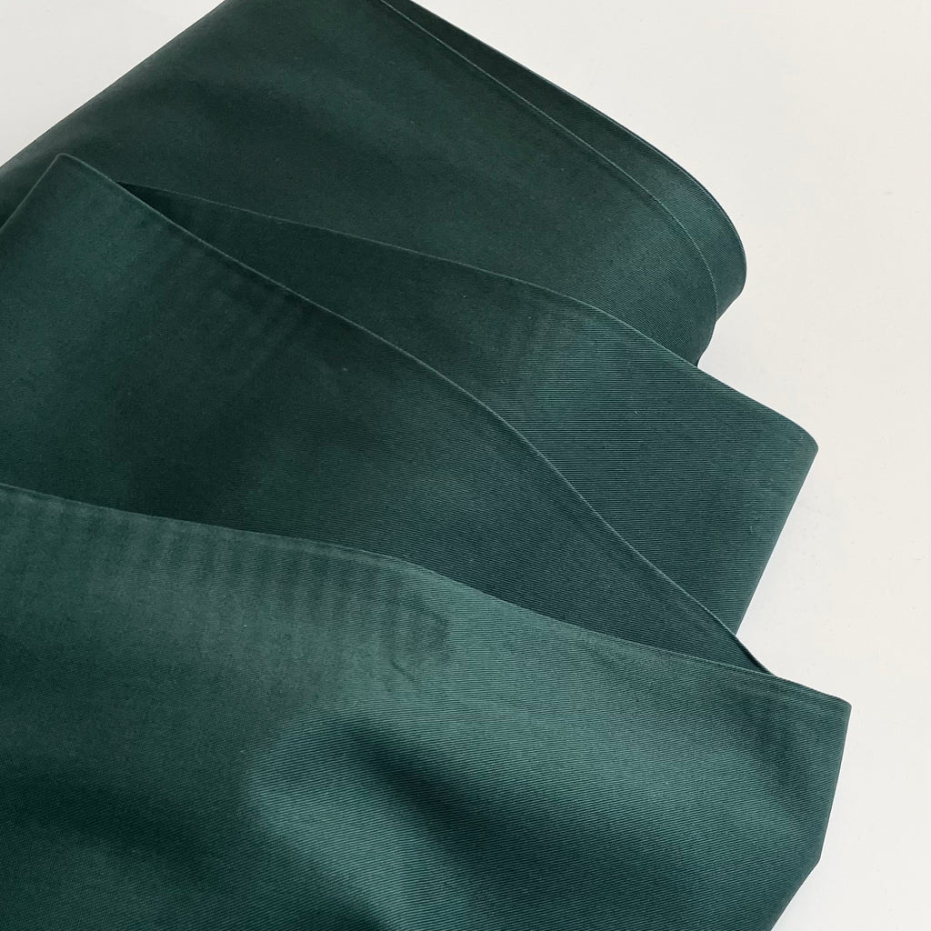 Cotton Gabardine - Dark Green